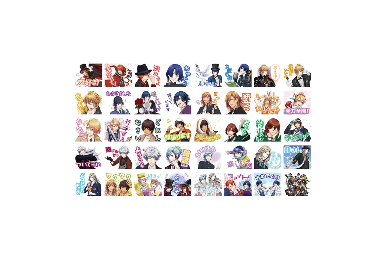 『うた☆プリ』シャニライのLINEクリエイターズスタンプが登場