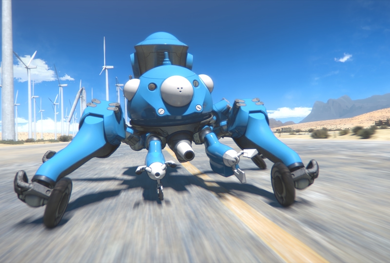 アニメ『攻殻機動隊 SAC_2045』タチコマの本編映像解禁