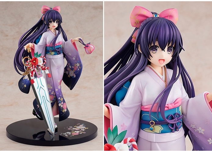 『デート・ア・ライブ』夜刀神十香が晴着姿でフィギュア化