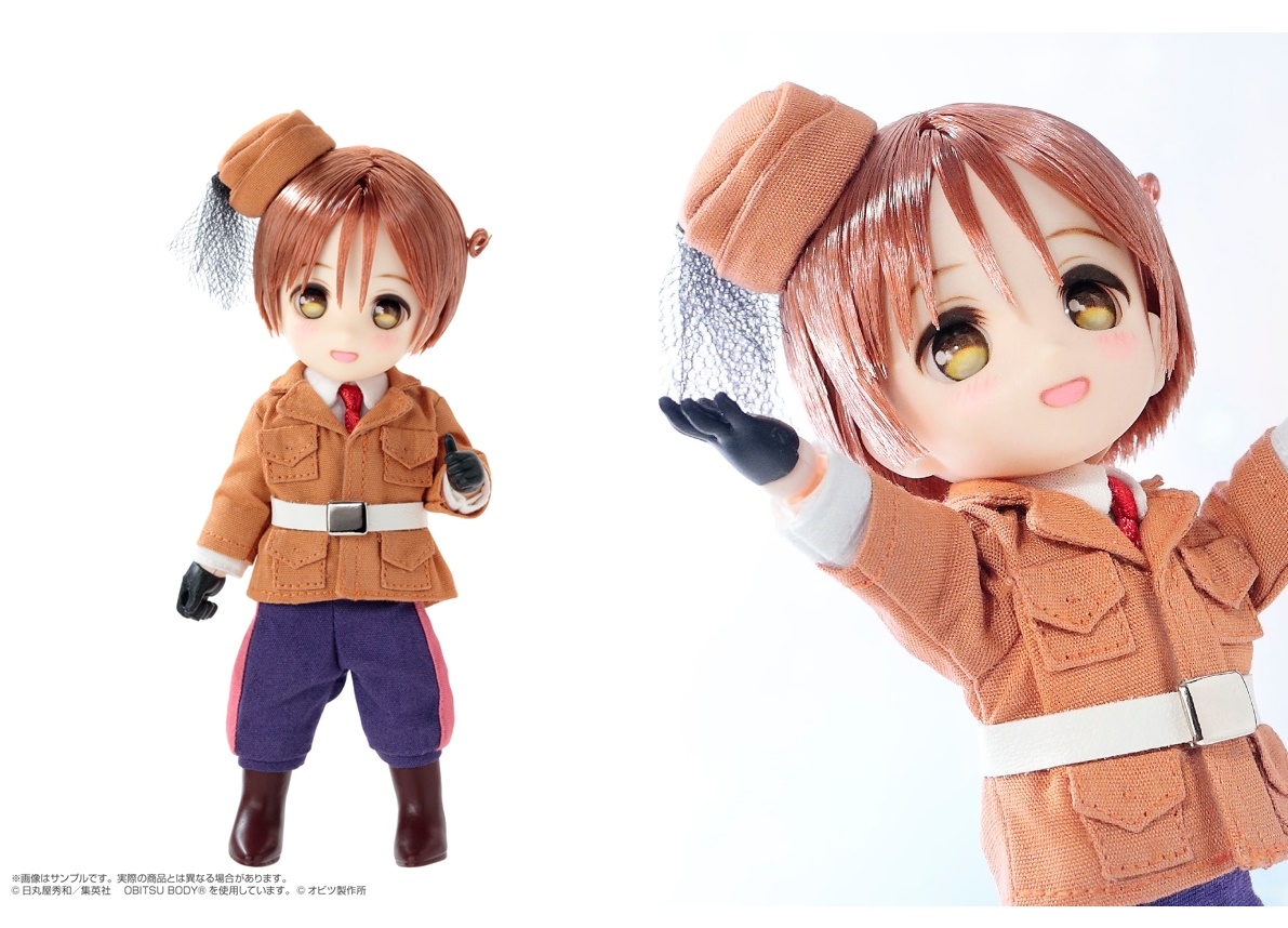 『ヘタリアWorld☆Stars』イタリアの新ドールフィギュアが登場