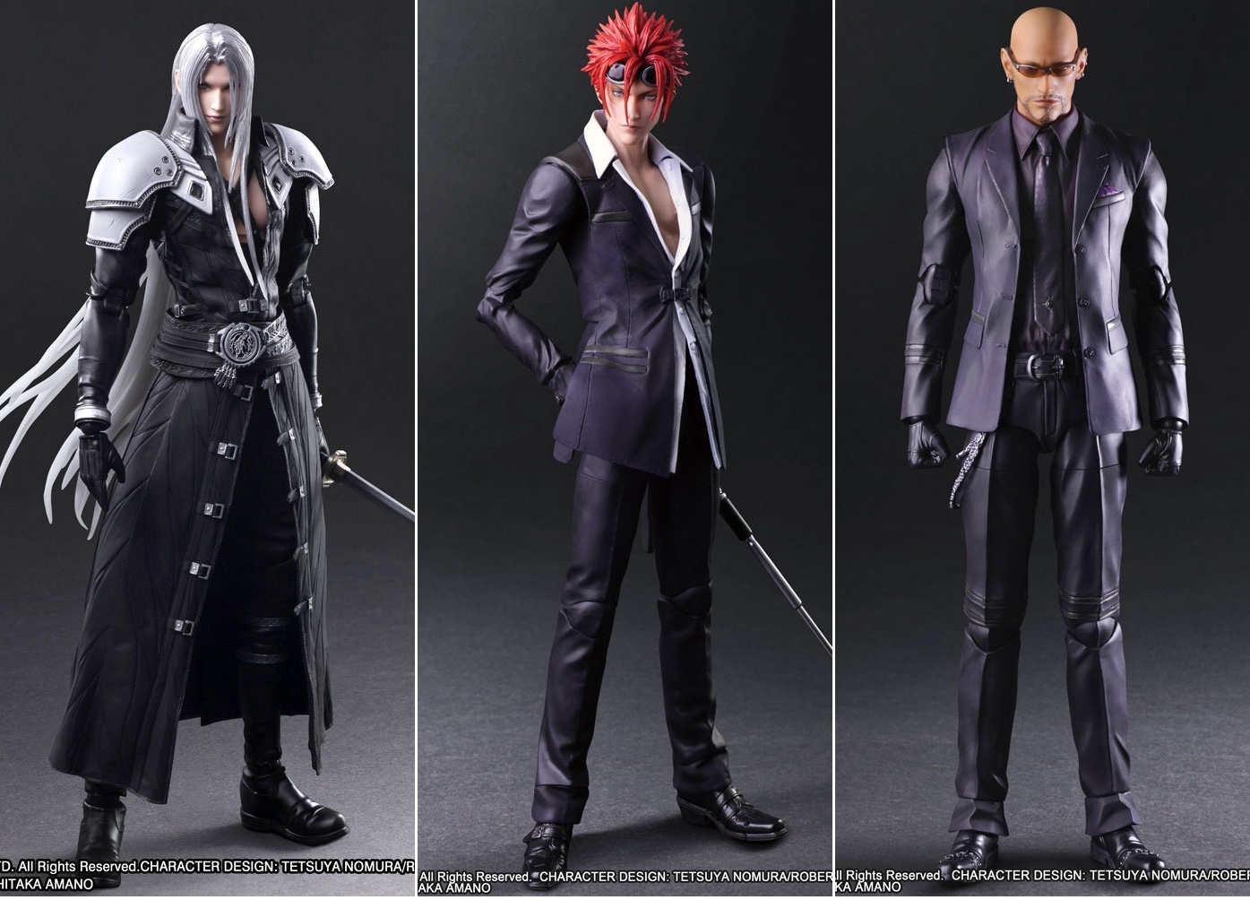 『FFVII REMAKE』セフィロス、レノ、ルードのハイクオリティフィギュアが登場