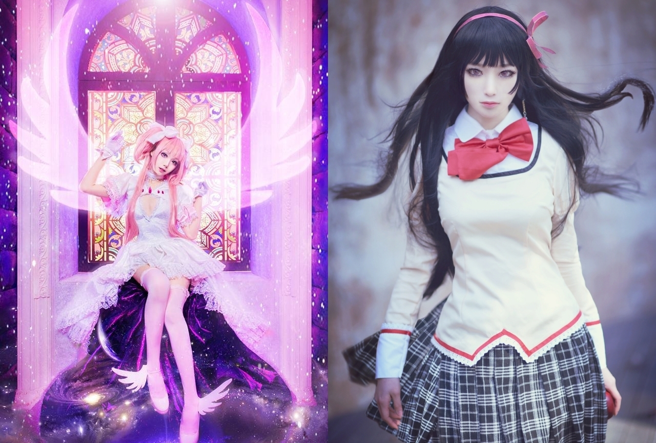 アニメ『魔法少女まどか☆マギカ』まどか、ほむらのコスプレ特集