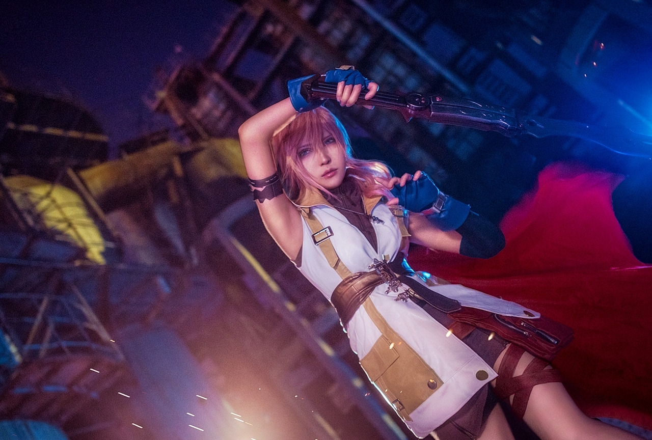 ゲーム『FF13』より、ライトニングのコスプレ特集