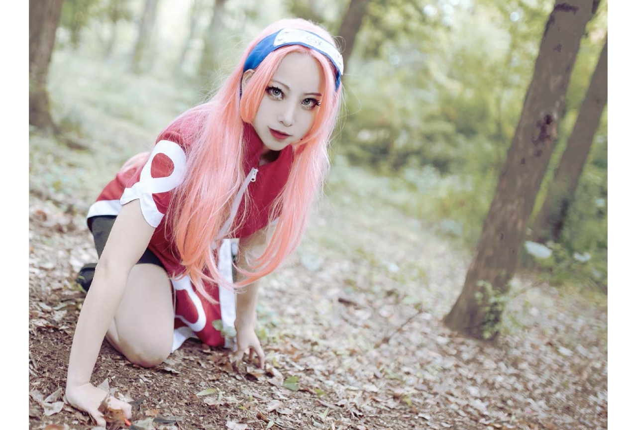 『NARUTO-ナルト-』サクラ、ヒナタ、テマリほかのコスプレ特集