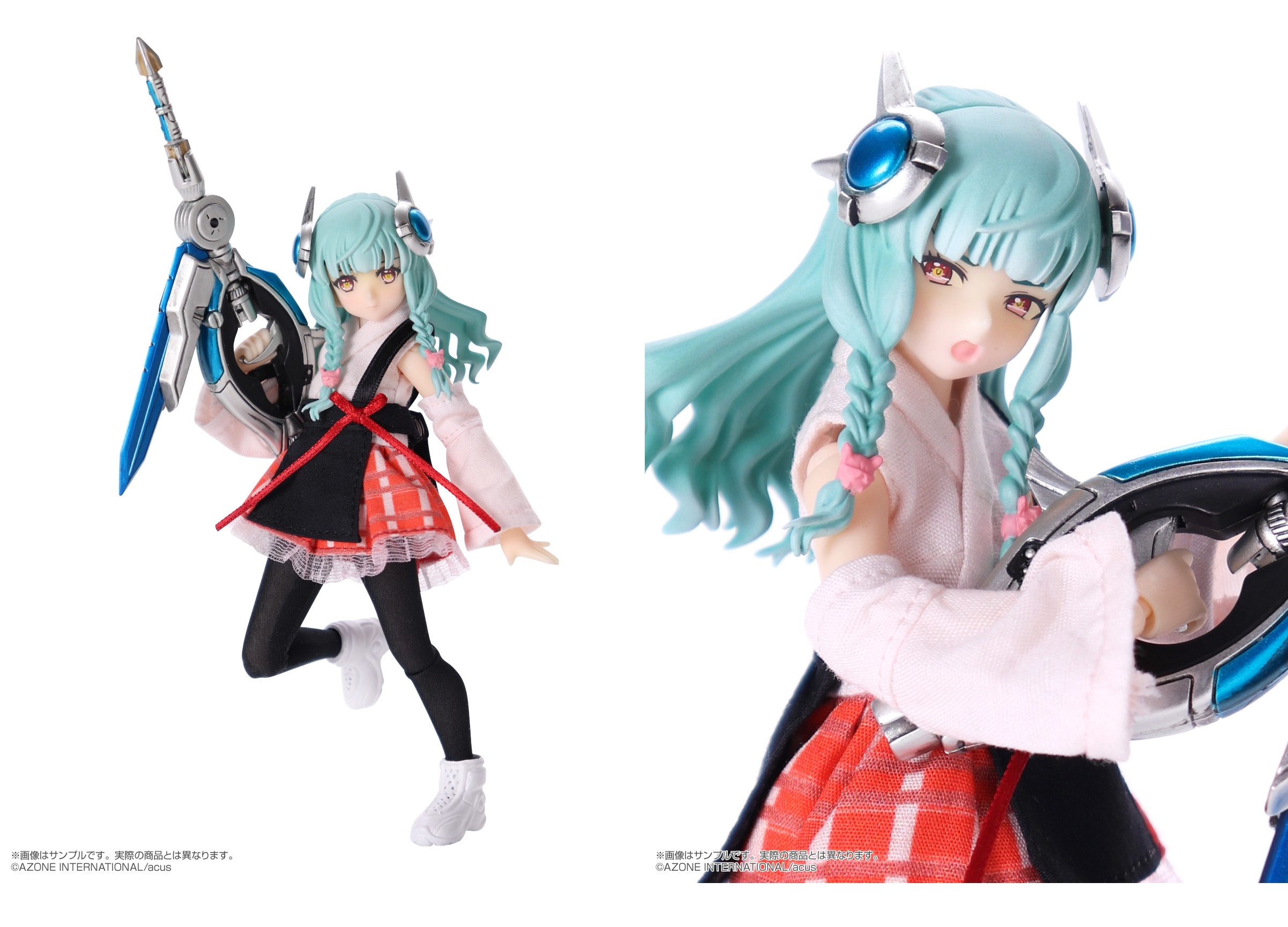 『アサルトリリィ』鹿野苑高等女学園1年生「一条蒼泉」がアクションドール化