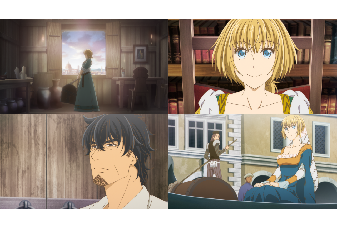 春アニメ『アルテ』第8話場面写&フィレンツェ編ダイジェスト公開