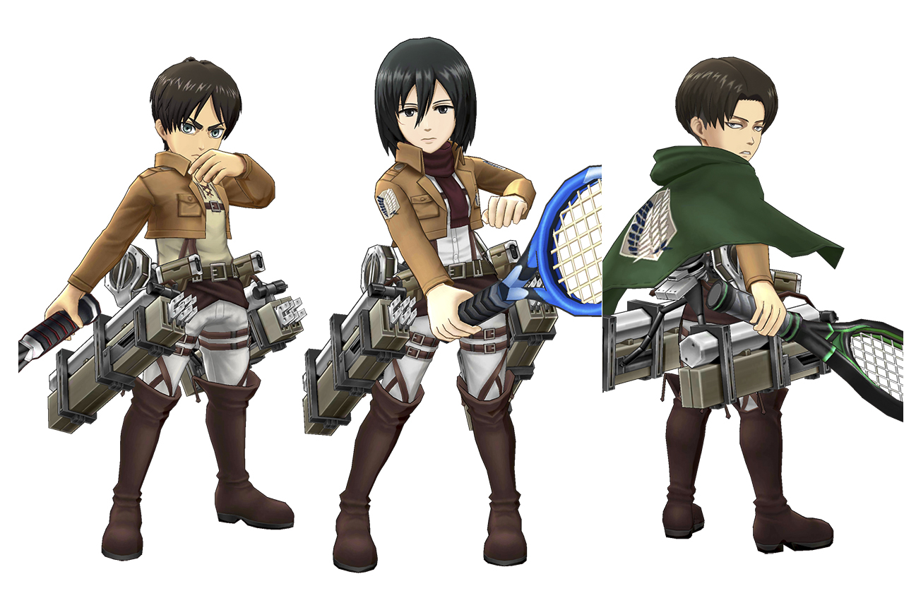 アニメ『進撃の巨人』×『白猫テニス』コラボの登場キャラや魅力を紹介☆