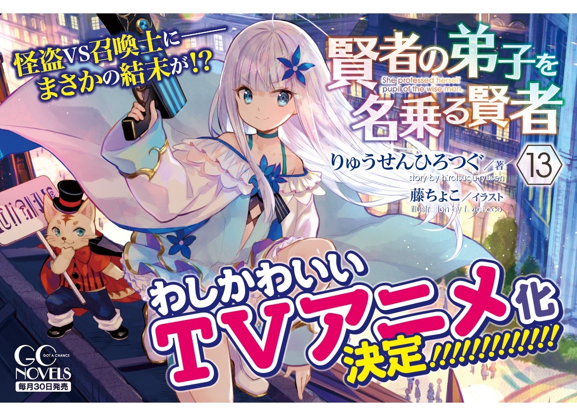 シリーズ累計100万部『賢者の弟子を名乗る賢者』TVアニメ化決定