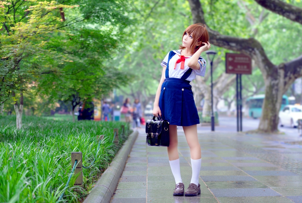 『CLANNAD』よりメインヒロイン・古河渚のコスプレ特集