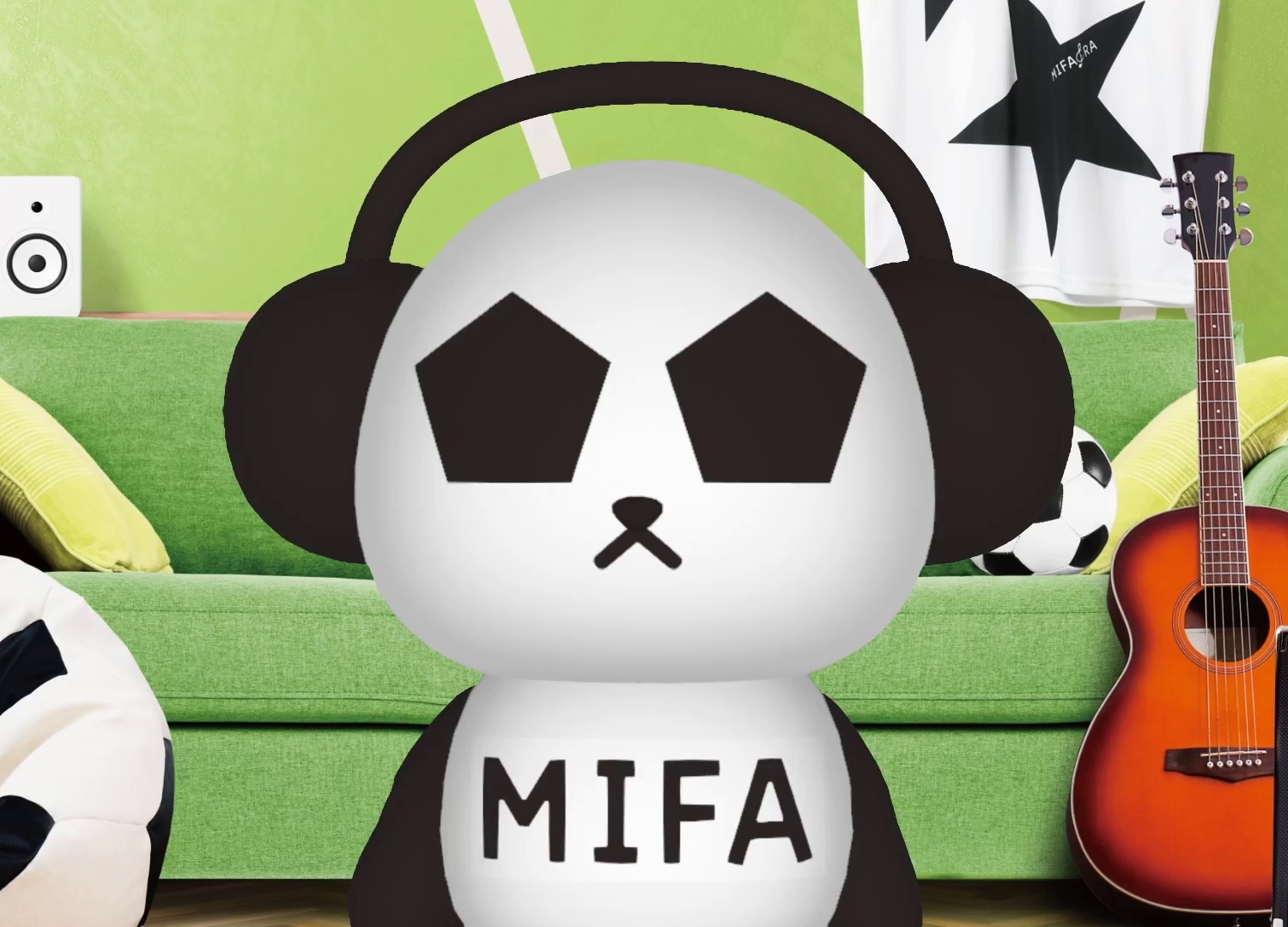 夏アニメ『歌うサッカーパンダ ミファンダ』ミファンダがYouTuber活動開始