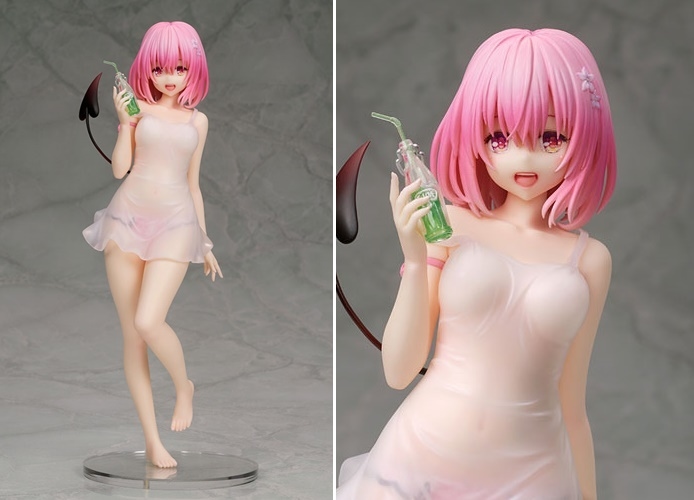 『ToLOVEるーダークネスー』すけすけキャミソールのモモがフィギュア化