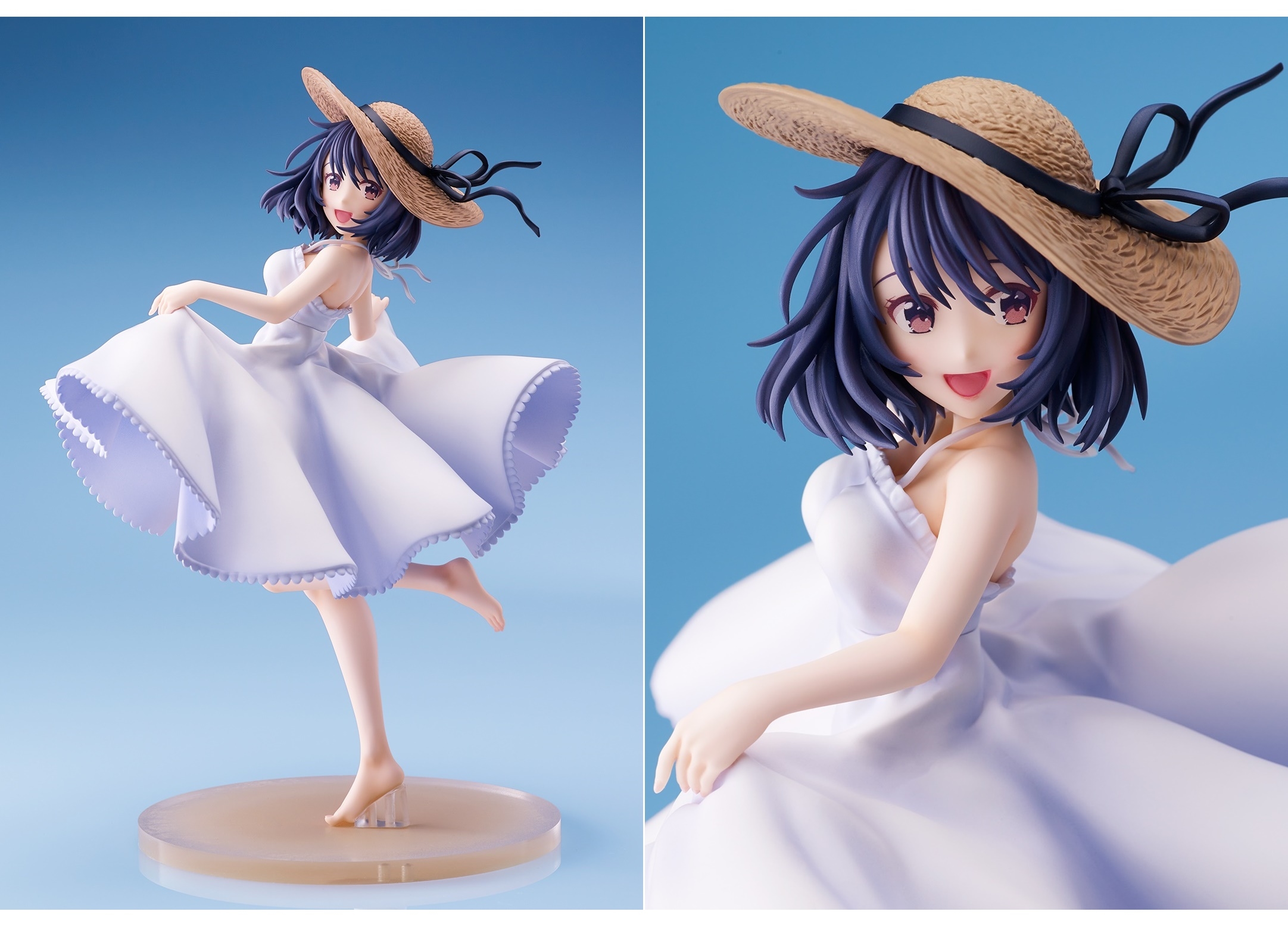 イラストレーター・U35氏の作品『海辺で』がフィギュア化