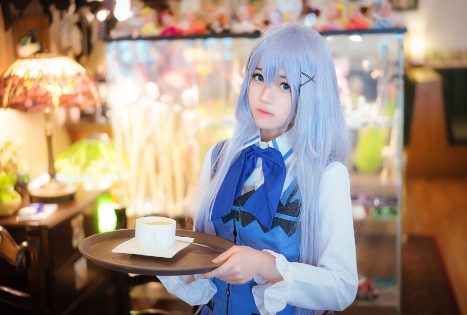 『ごちうさ』より、香風智乃（チノ）のコスプレ特集