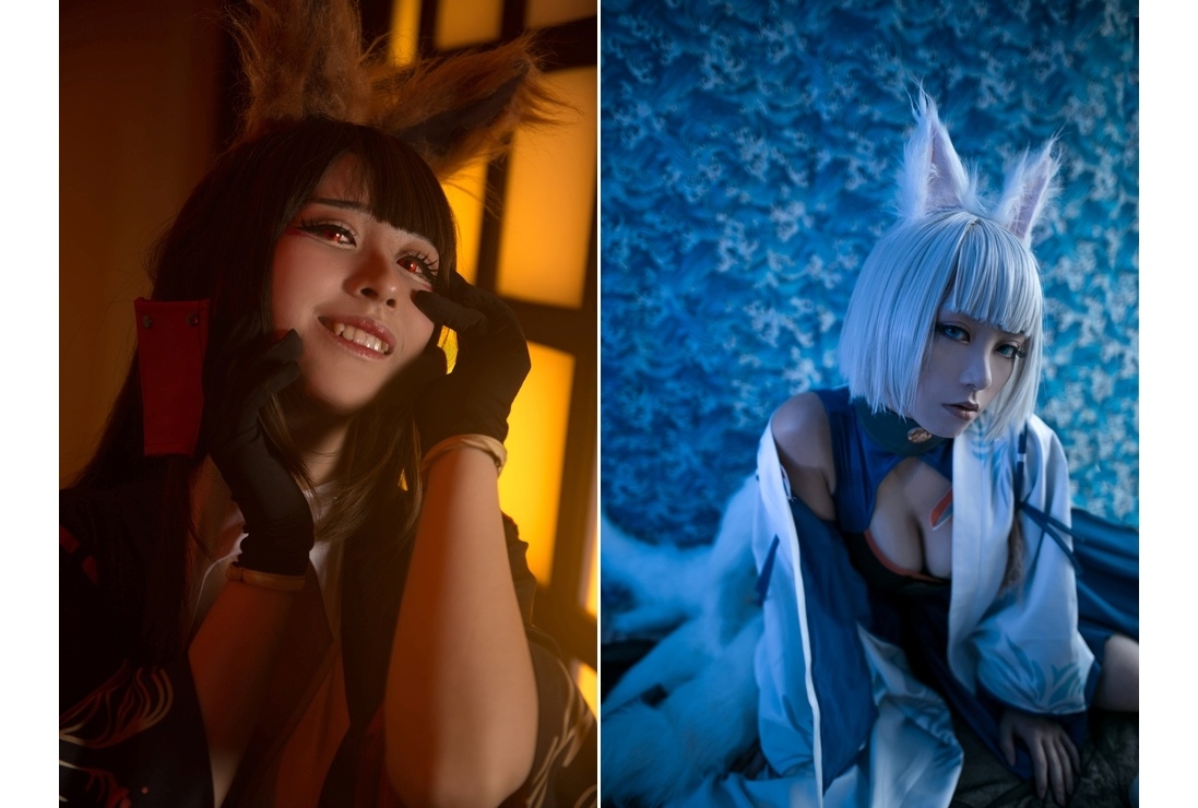 ゲームアプリ『アズールレーン』赤城・加賀のコスプレ特集