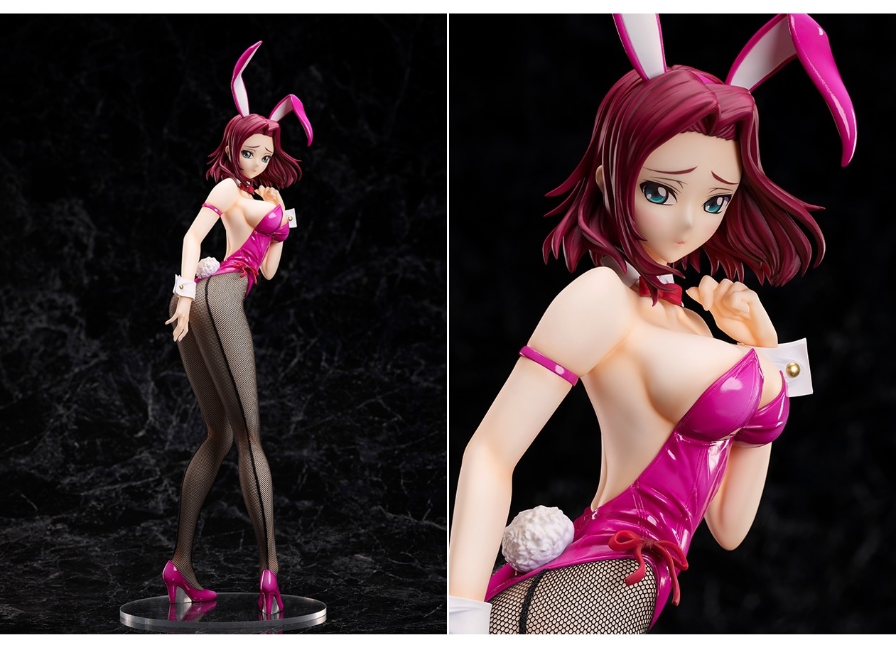 『コードギアス』紅月カレンがバニー姿で1/4スケールフィギュア化