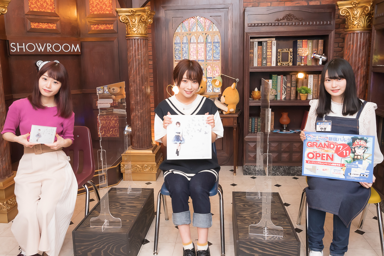根本流風さん、八木ましろさん、富田美憂さん出演「アニメイトSHOWROOM店」特番レポート＆インタビュー