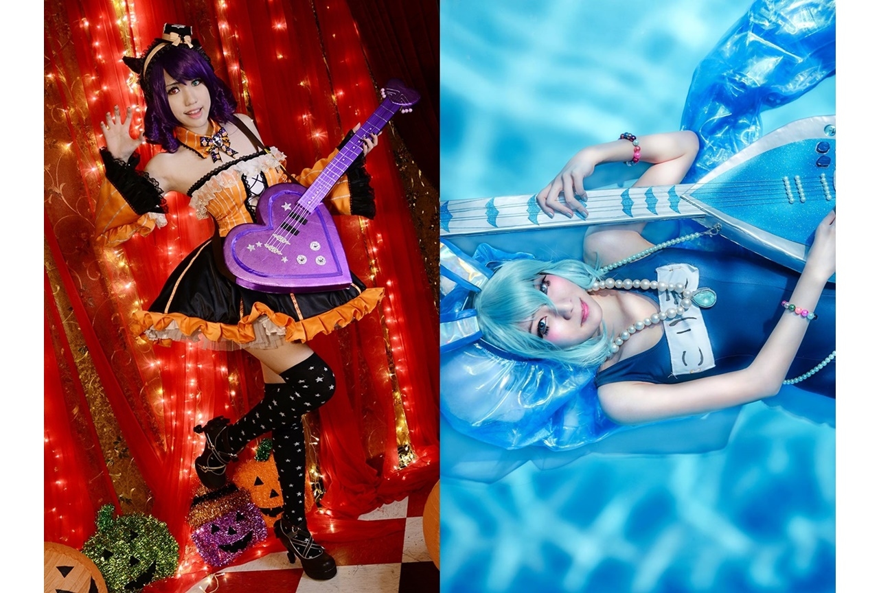 アニメ『SHOW BY ROCK!!』シアンら女性キャラコスプレ特集