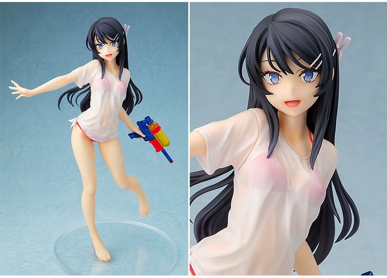 『青ブタ』桜島麻衣のびしょ濡れ水着フィギュアが登場