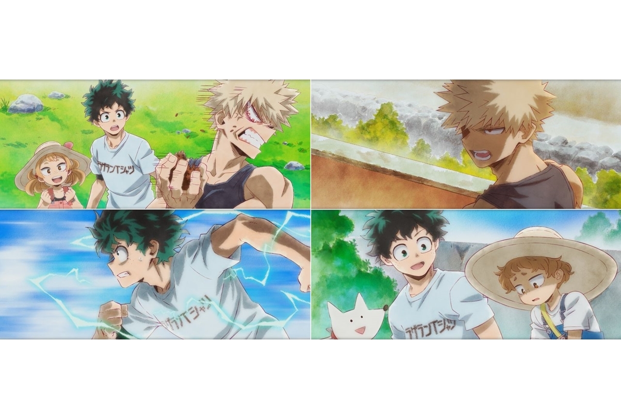 劇場版『ヒロアカ』BD＆DVDプルスウルトラ版の映像特典の場面カット公開