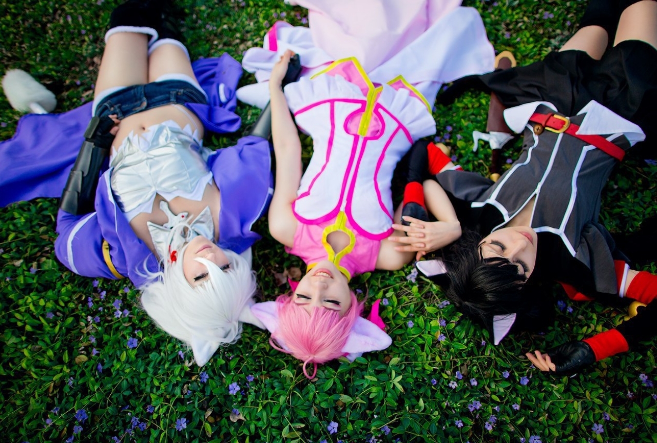 『DOG DAYS』ミルヒ、レオ、ノワール、ユキカゼのコスプレ特集