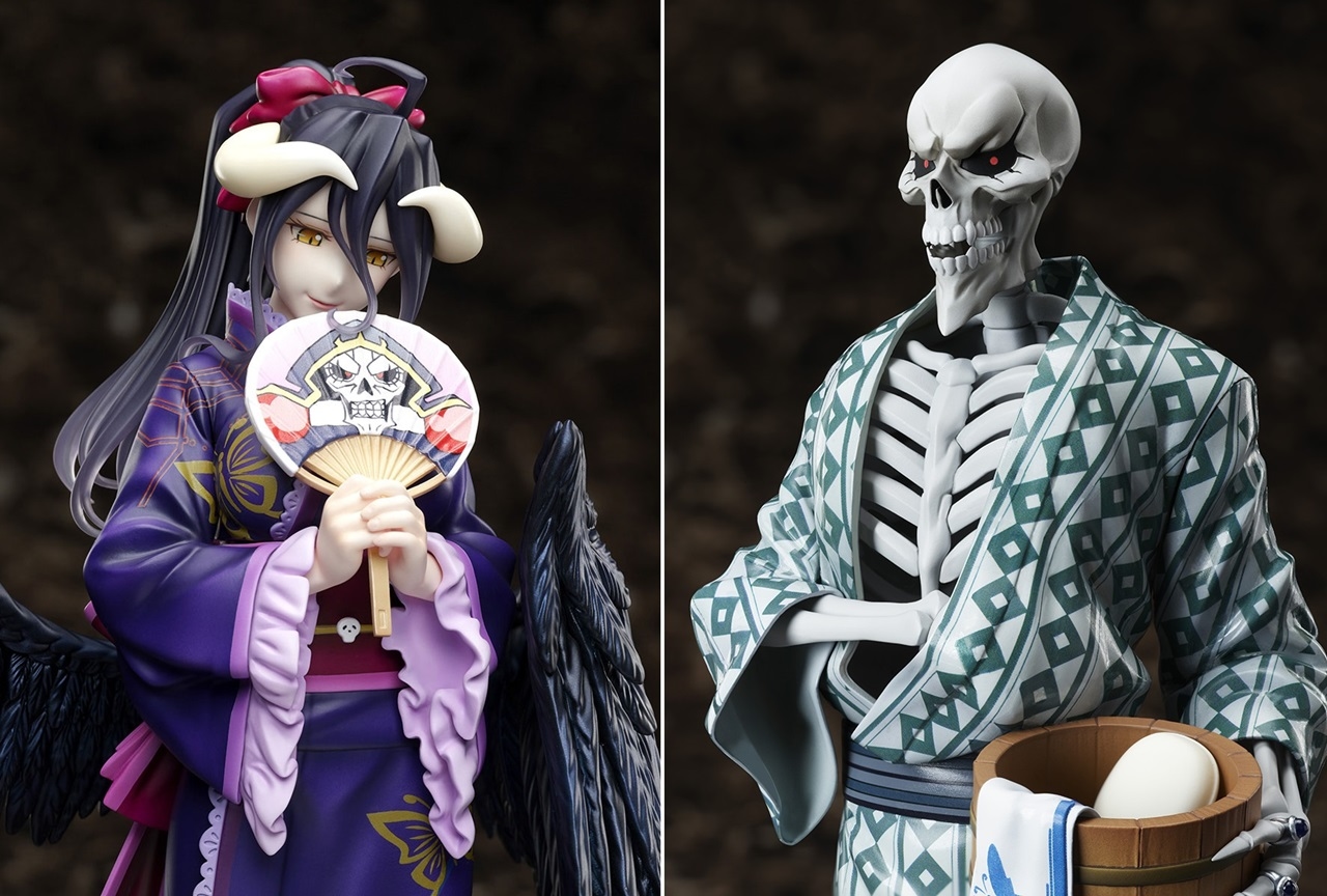 『オーバーロードⅢ』アインズ、アルベドが浴衣姿でフィギュア化