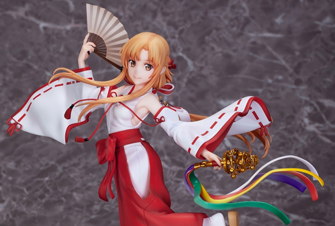 『ソードアート・オンライン』よりアスナが巫女服姿で登場！