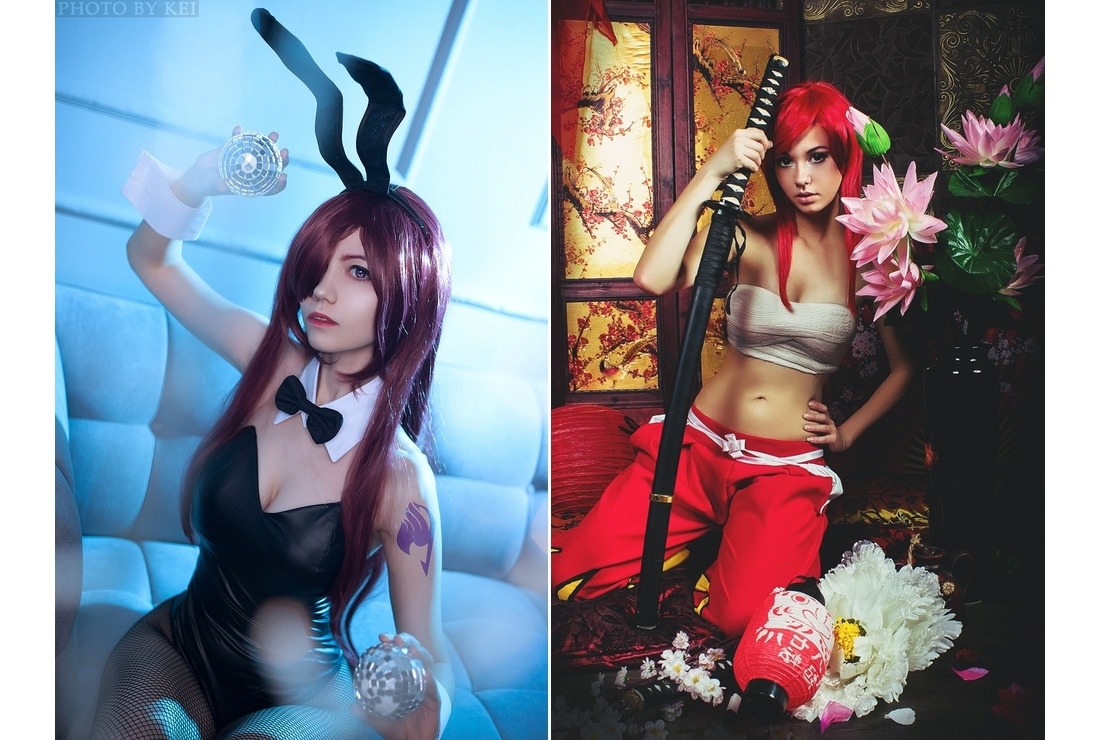 『FAIRY TAIL』エルザ・スカーレットのコスプレ特集