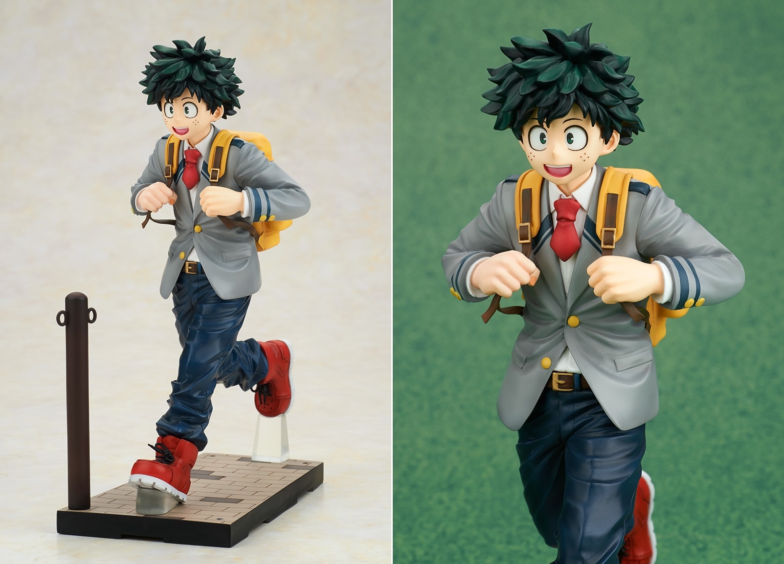 『僕のヒーローアカデミア』より、雄英高校に向かう「緑谷出久」の姿がフィギュア化！　シリーズ続々発売予定