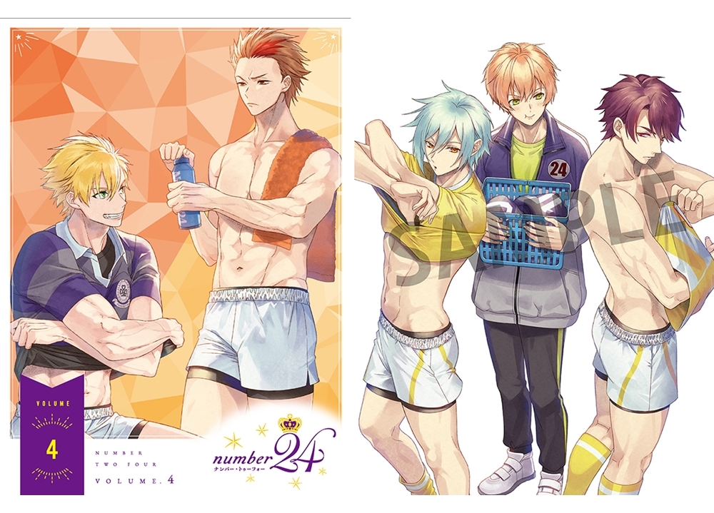 『number24』BD第4巻よりジャケ写と展開図公開！第6巻のジャケットイラストも解禁
