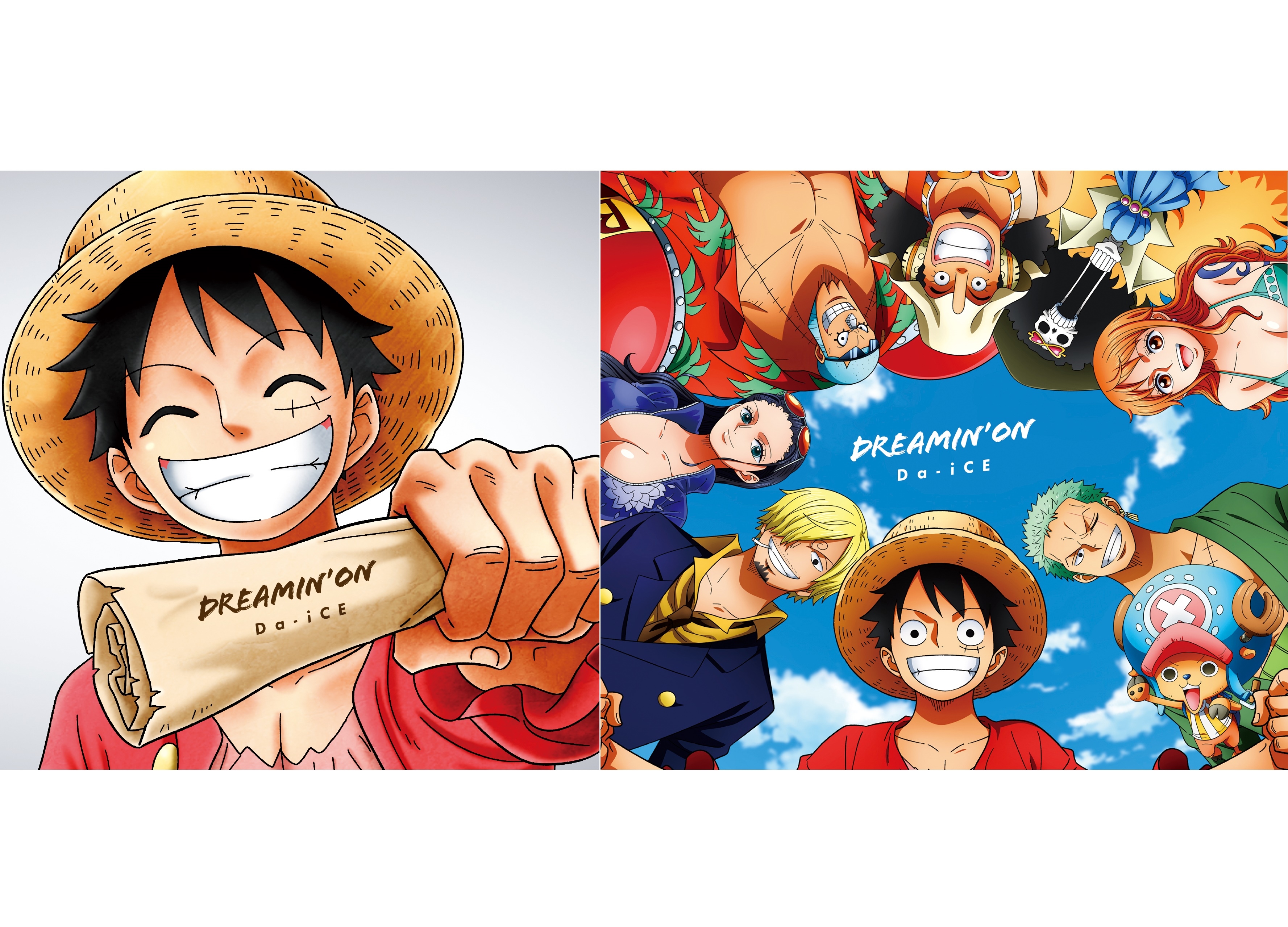 アニメ『ワンピース』新主題歌「DREAMIN’ON」ジャケット写真公開