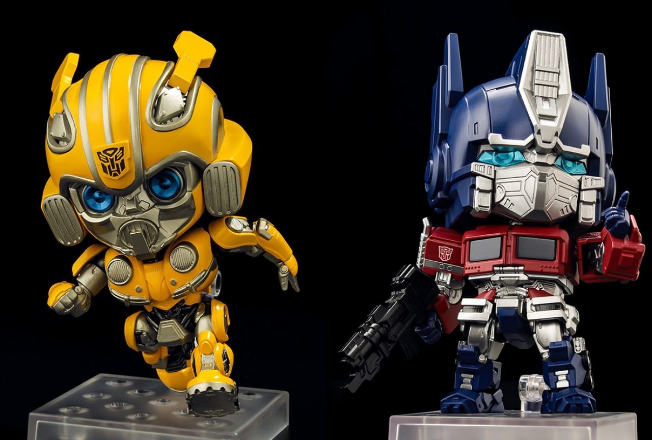 トランスフォーマー実写映画『バンブルビー』より「バンブルビー」、「オプティマスプライム」がねんどろいどになって登場!