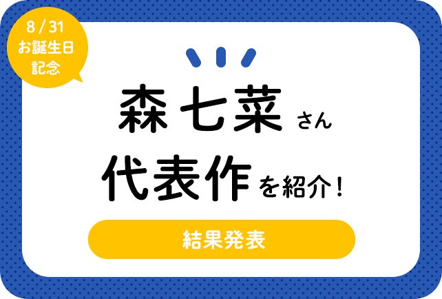 声優・森七菜さん、アニメキャラクター代表作まとめ（2020年版）