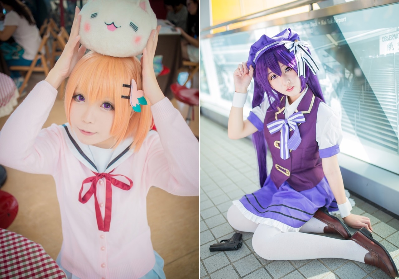 アニメ『ごちうさ』ココア、リゼのコスプレ特集