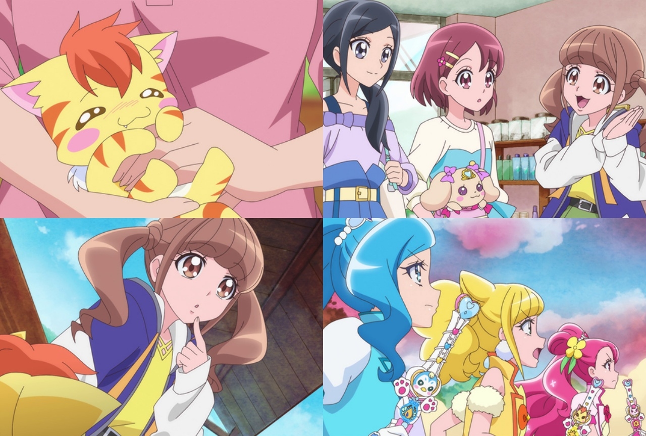 『ヒープリ』第18話「ハートにズッキュン！ニャトランの恩返し」より先行カット到着！