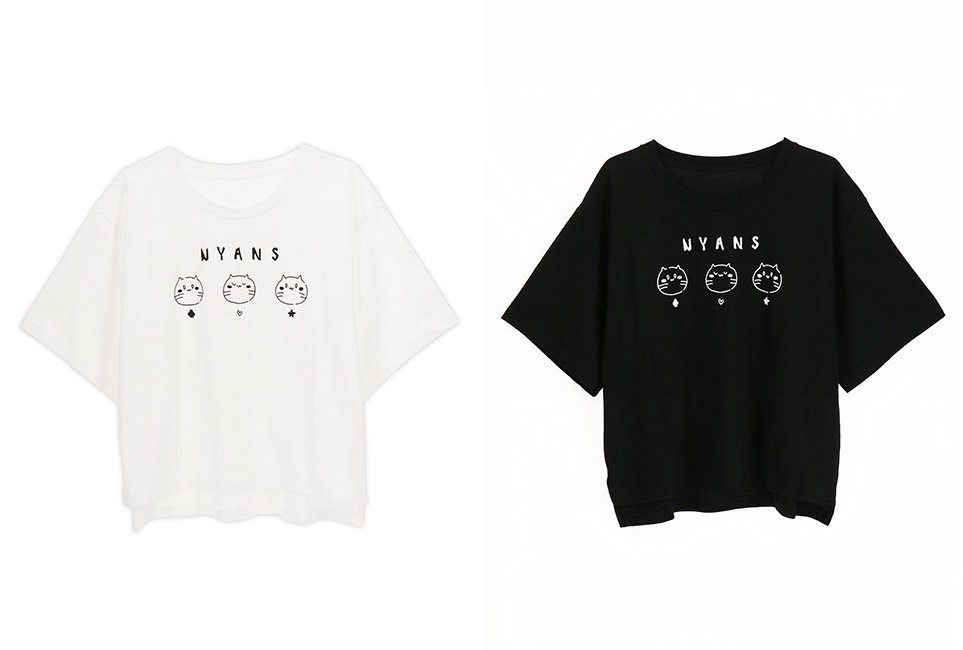 『だかいち』NYANS Tシャツ（全2種）が発売決定【ACOS】