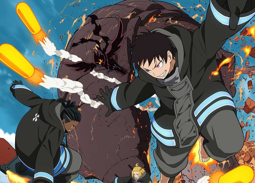 『炎炎ノ消防隊 弐ノ章』新大陸冒険篇ビジュアル公開！