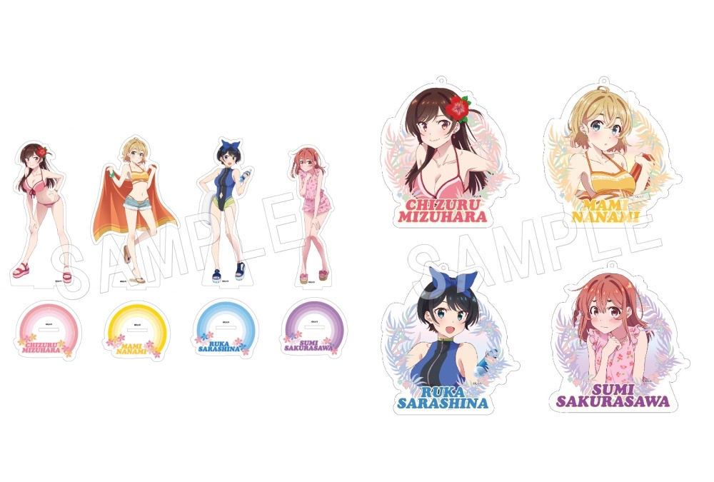 夏アニメ『かのかり』フェアがアニメイト全国14店舗＆通販にて開催