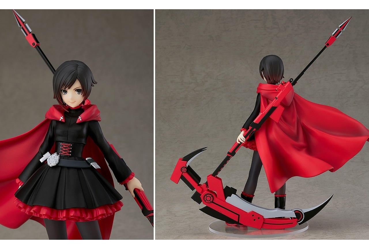 3DCGアニメ『RWBY』より、ルビー・ローズのフィギュアが登場