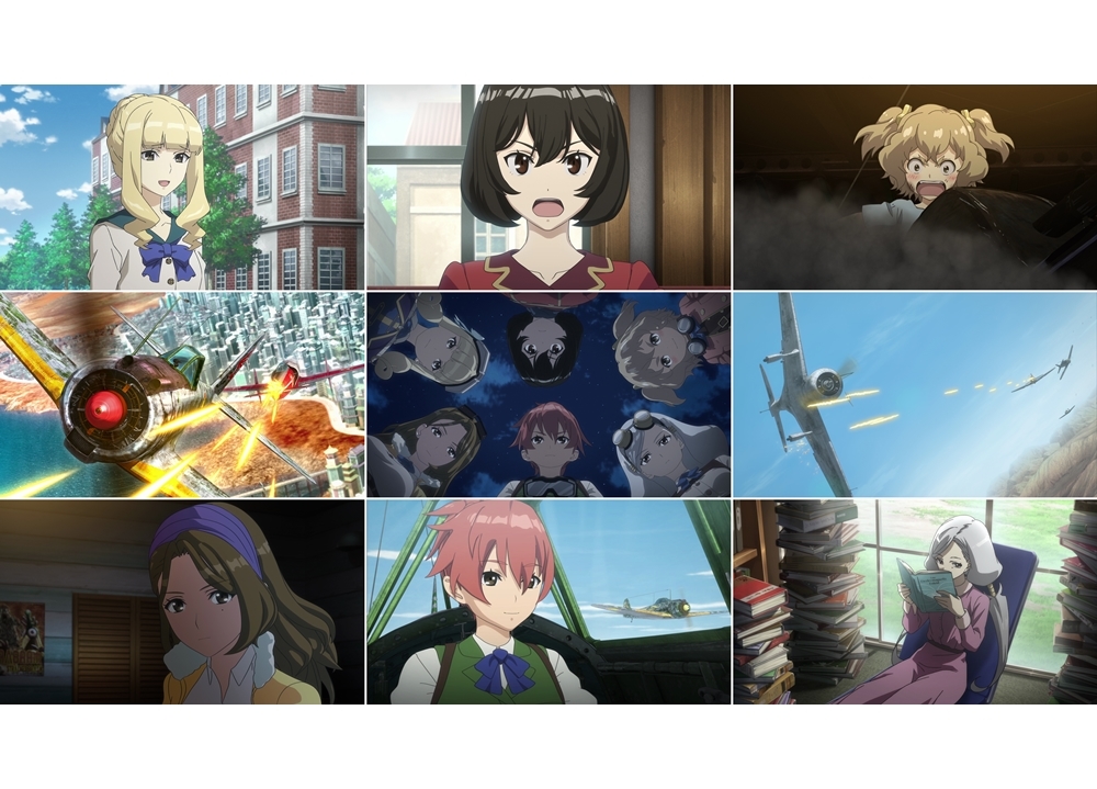 アニメ映画『荒野のコトブキ飛行隊 完全版』完成披露上映会が8/22開催決定！