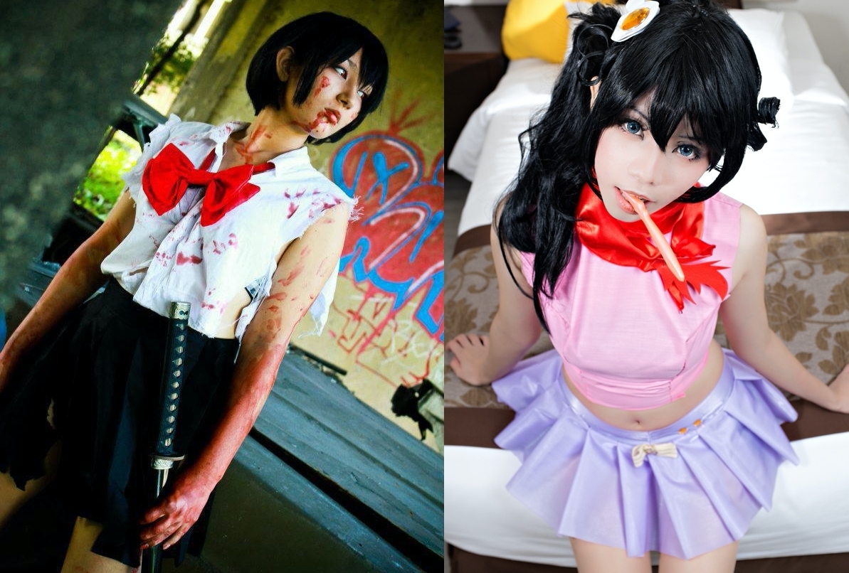 声優・喜多村英梨の誕生日記念！『まどマギ』『偽物語』『とらドラ！』などコスプレ特集