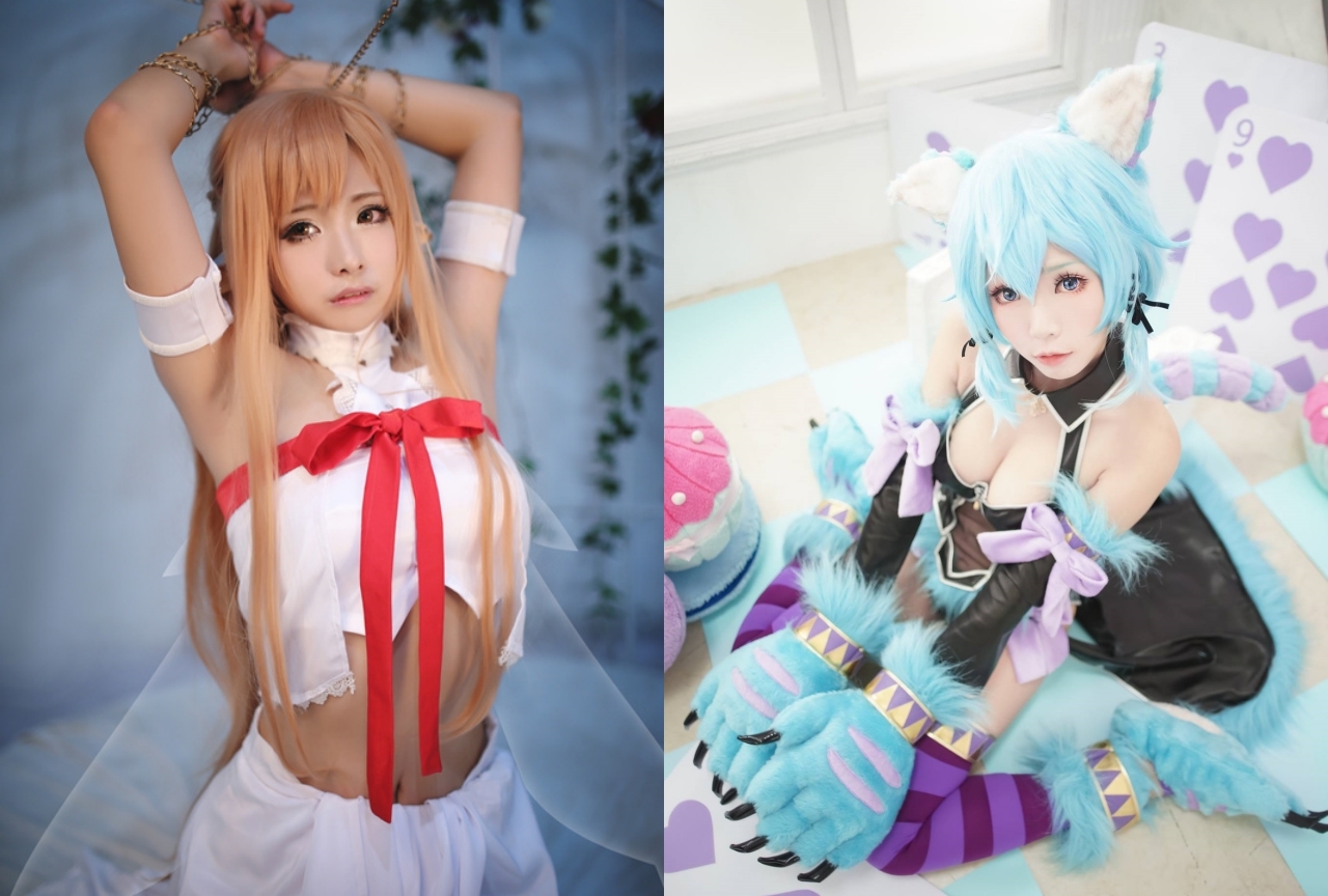 『SAO』よりアスナ、シノンのコスプレ特集