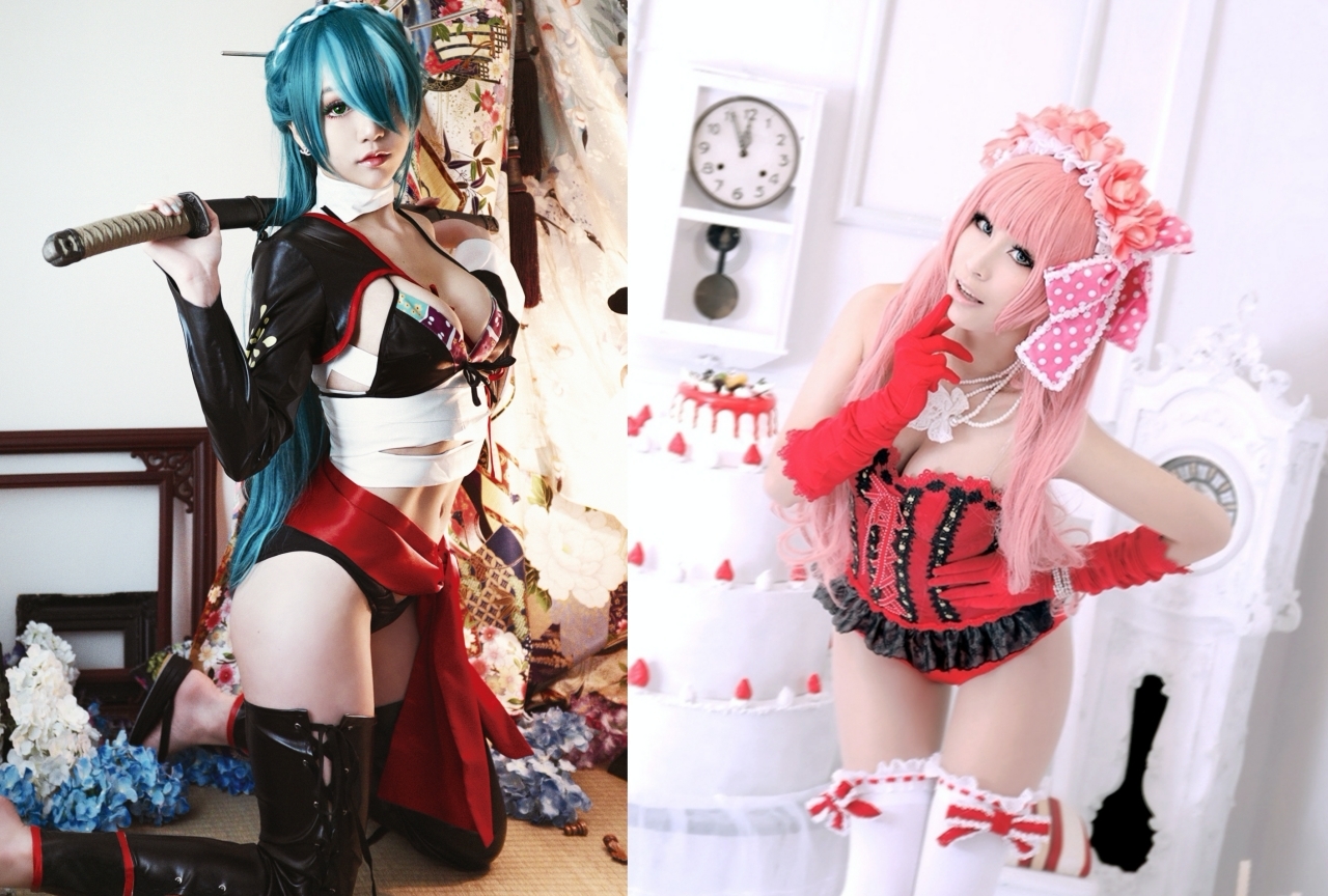 初音ミク、鏡音リン、巡音ルカのコスプレ特集