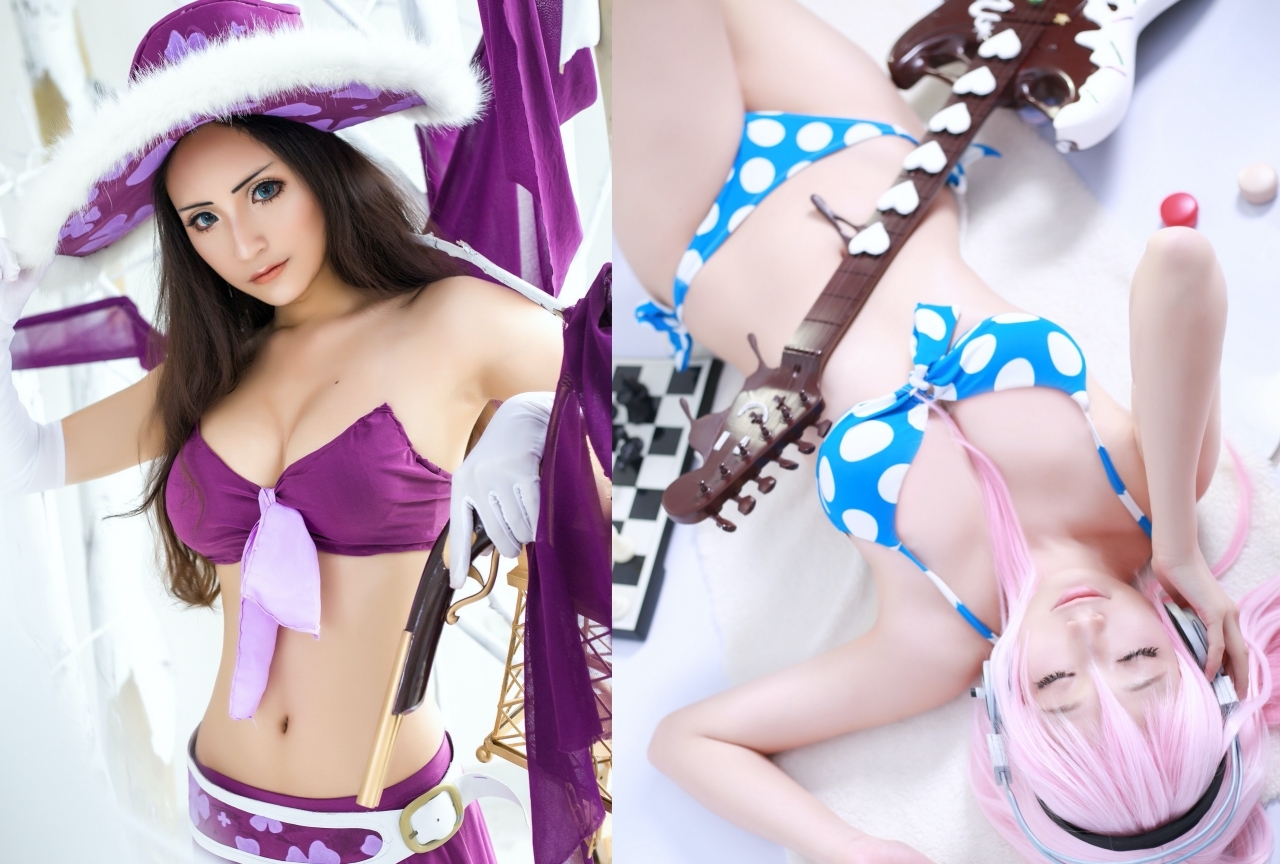 『ワンピース』『FGO』「すーぱーそに子」など水着キャラのコスプレ特集