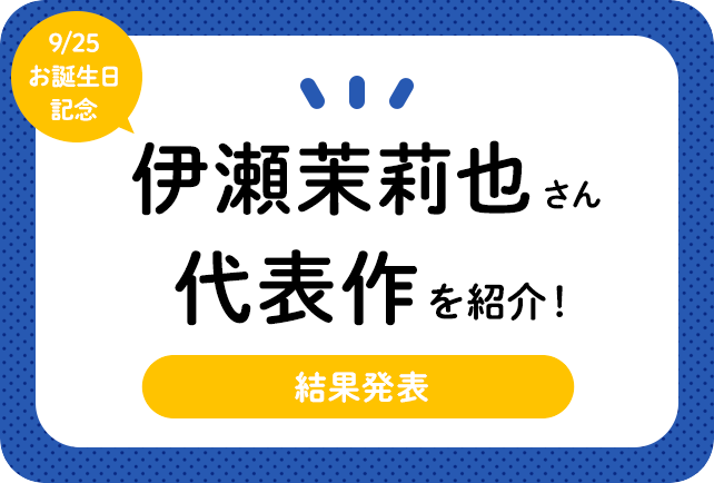 声優・伊瀬茉莉也さん、アニメキャラクター代表作まとめ(2020年版)