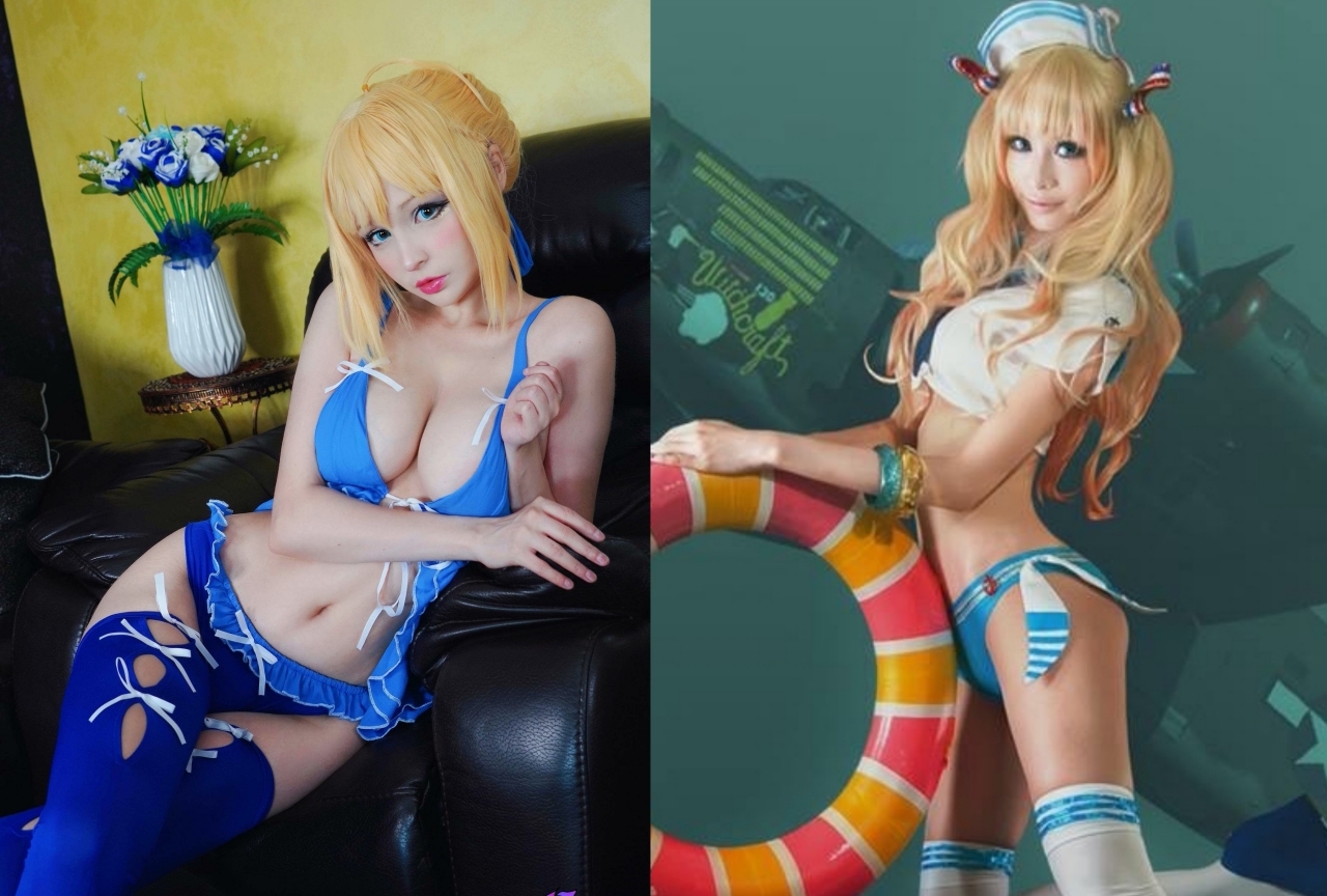 『フェアリーテイル』『マクロスF』「初音ミク」など水着キャラのコスプレ特集