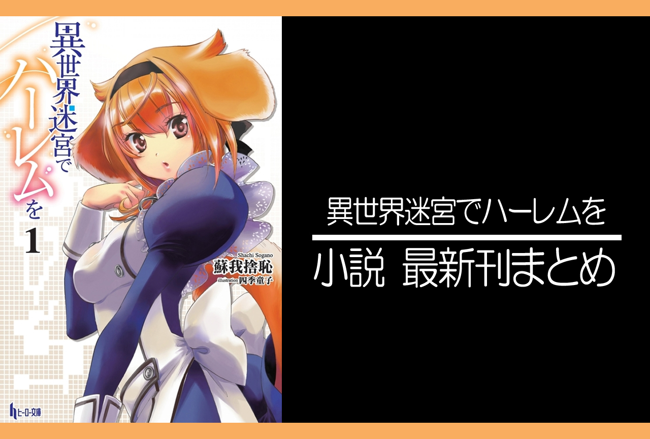 異世界迷宮でハーレムを｜小説最新刊（次は13巻）あらすじ・発売日まとめ【ネタバレ注意】