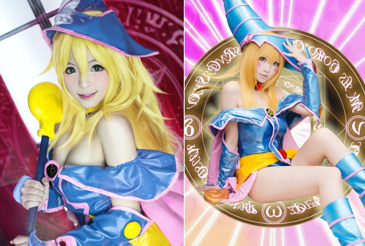 『遊☆戯☆王』より、ブラック・マジシャン・ガールのコスプレ特集