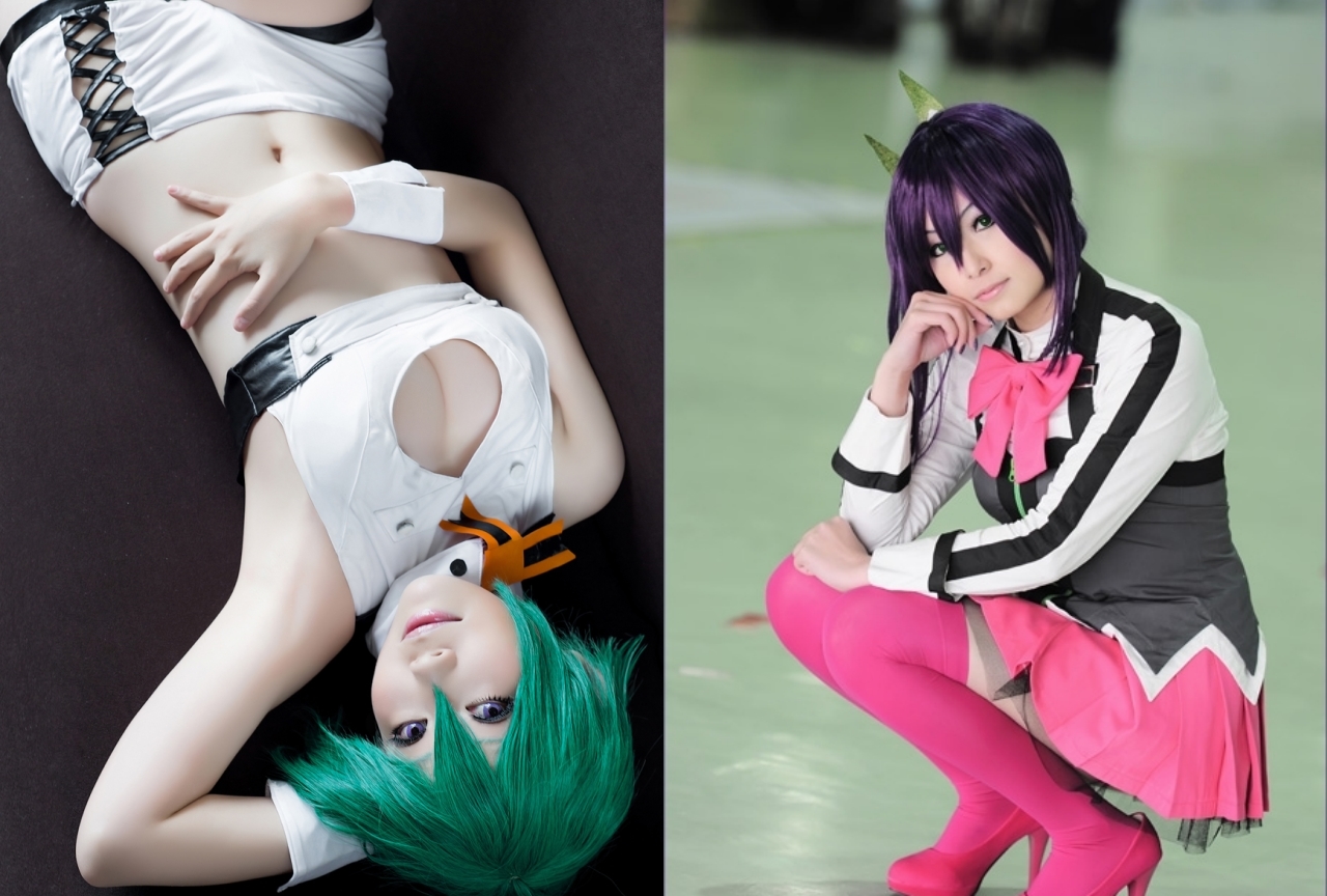 『アクエリオンEVOL』より「ゼシカ」、「ミコノ」のコスプレ特集