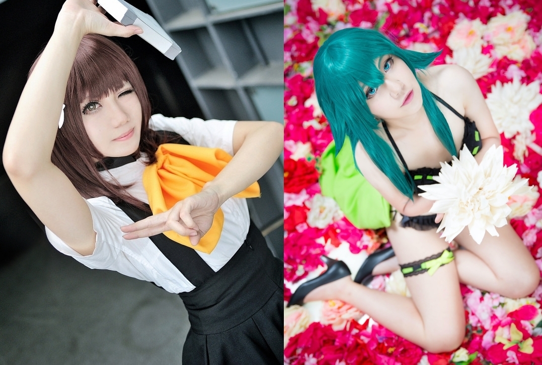 アニメ『ガッチャマン クラウズ』はじめ、うつつ、累のコスプレ特集