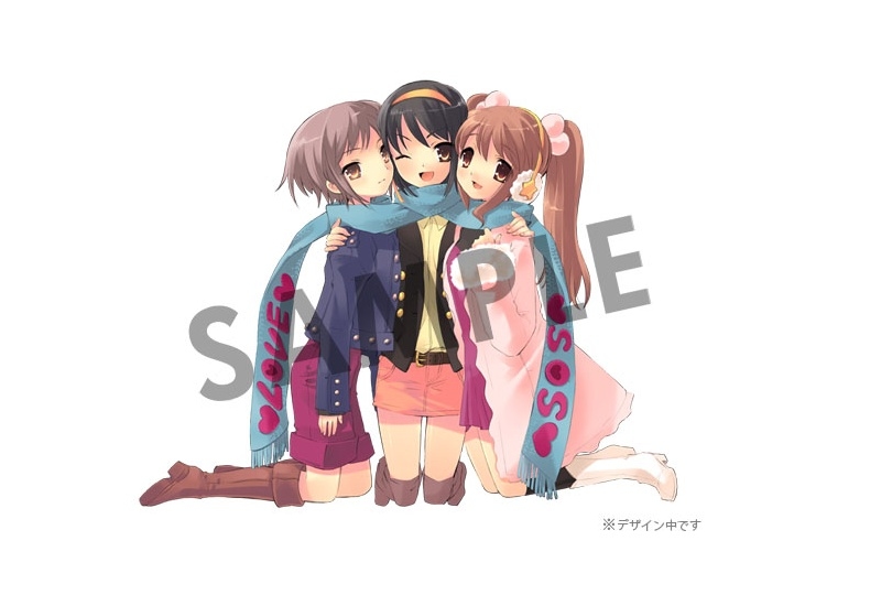 「ハルヒ」最新刊『涼宮ハルヒの直観』アニメイト限定セットの特典絵柄公開